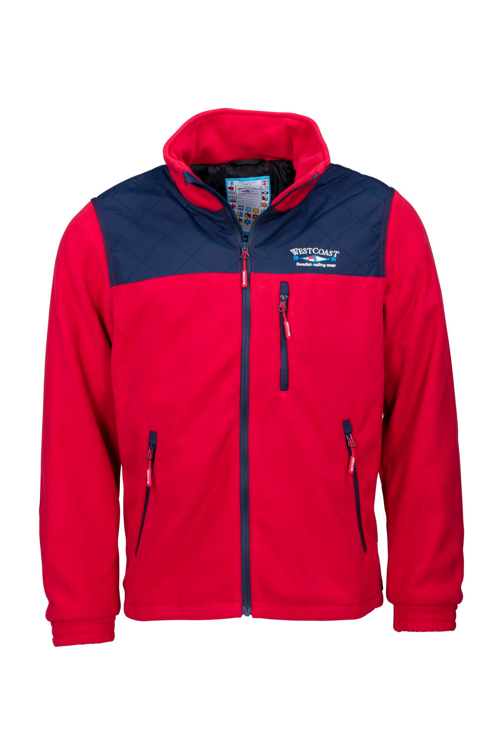 WESTCOAST Herren FLEECE Jacke – WESTCOAST Swedish Sailingwear