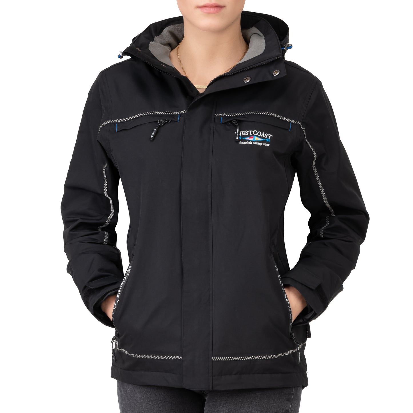 Segeljacke Damen/Herren (Unisex) - CREW - wasserdicht, atmungsaktiv