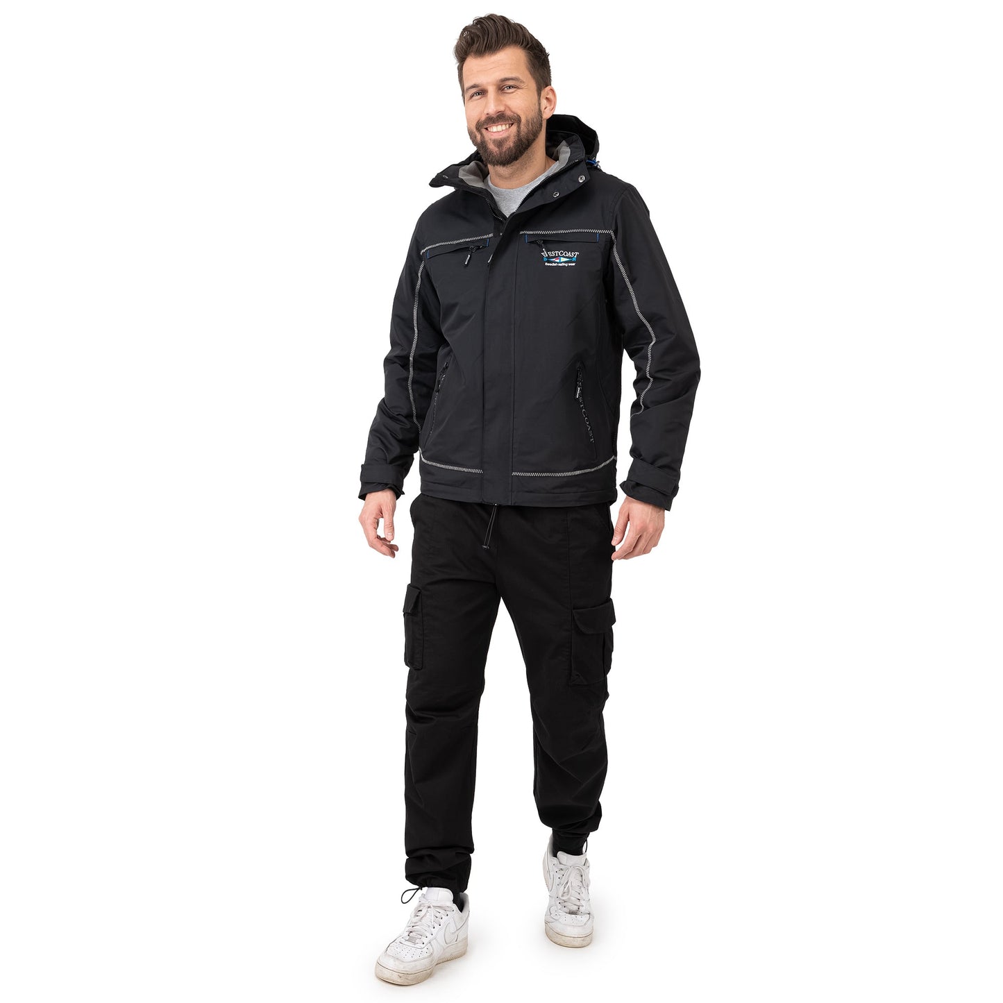 WESTCOAST Men's Functional Outdoor Rain Jacket Sport - WESTCOAST Swedish Sailingwear